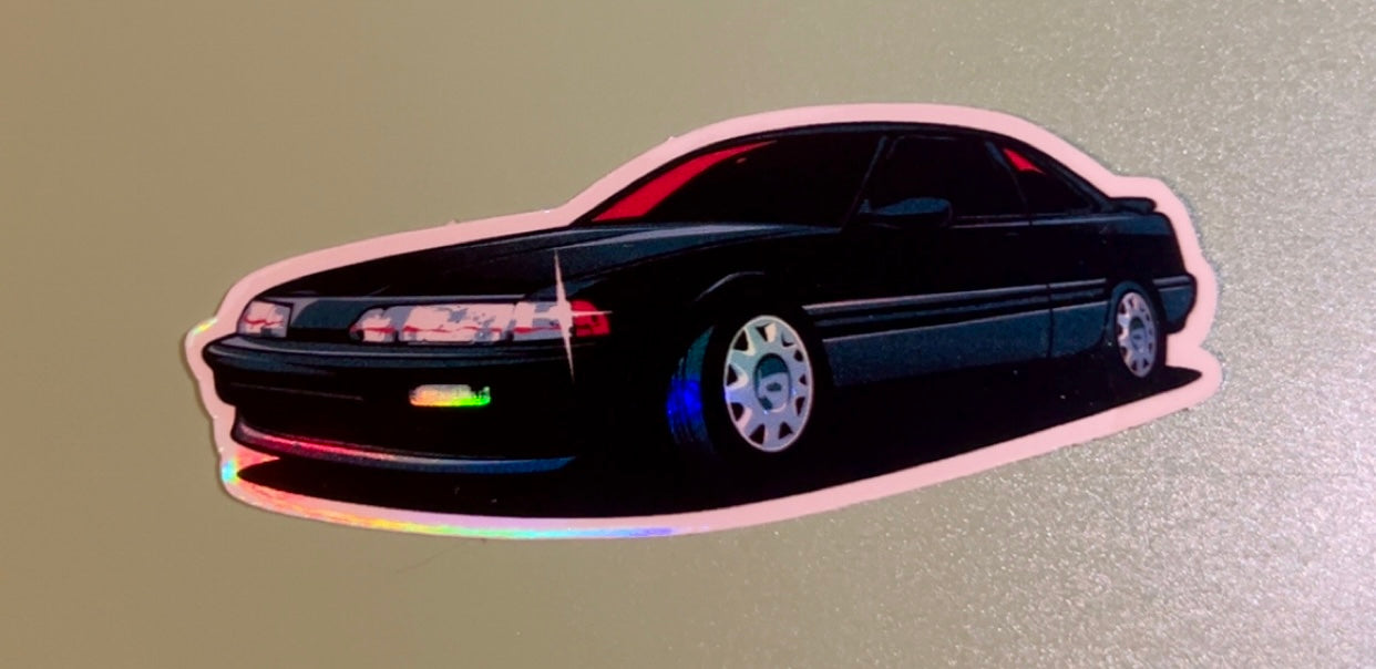 DA9 Integra Clear Holo sticker